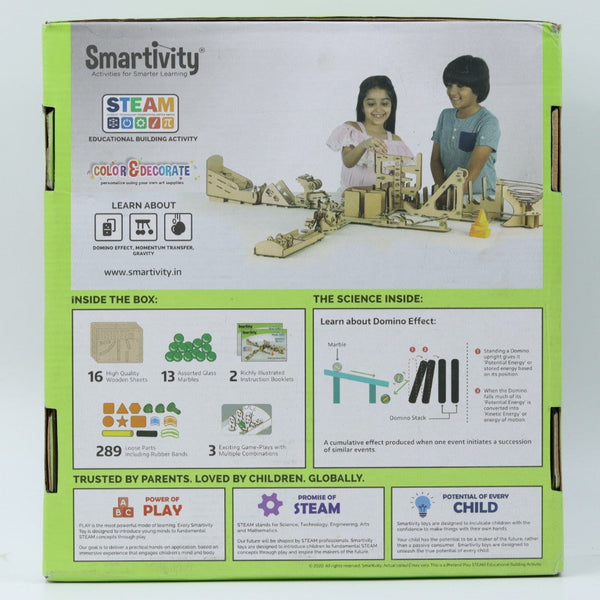 Smartivity Chain Reaction Science Toy for Kids Age 8-14, Educational & Construction Based Activity Game Toy