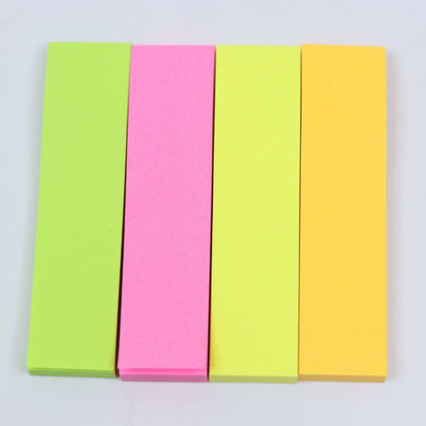 Sticky Notes by SJM Four Colors - Acid Free 3“x 3”, 50 x 4 shades Super Sticky Super Adhesive