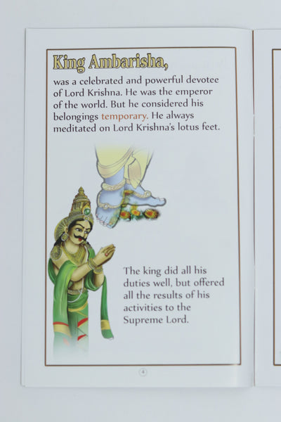 King Ambarisha –The Greatest Devotee of the Lord (Children’s story book)