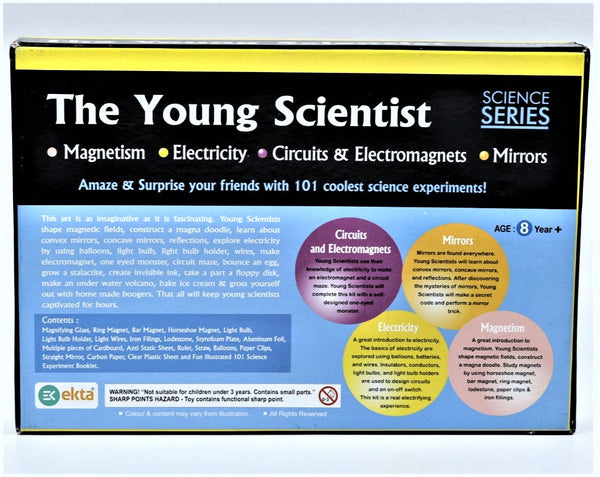 The Young Scientist Set – 1 Concepts - Circuits & Electromagnets, Electricity, Magnetism and Mirror