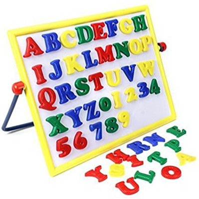 2-in-1 Alpha Magnetic Board for Kids to Learn Their Preschool Lessons