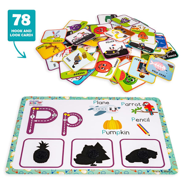 Ratna's 8-in-1 Preschool Activity Kit | Early Learning & Education with 26 Flash Cards and 56 Exciting Activities for Toddlers 18+ Months