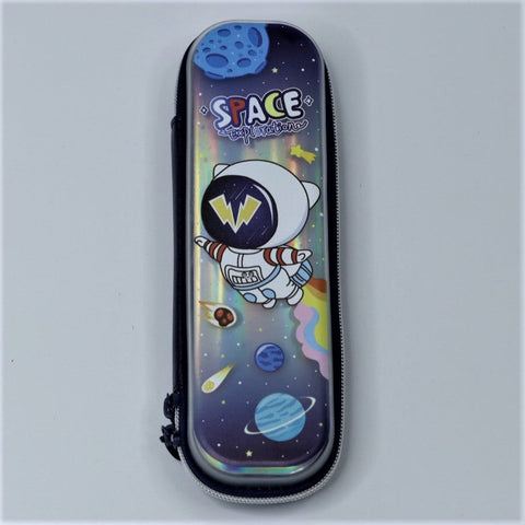 Space Exploration Theme Pencil Case with Secure and Durable Zipper for Kids and Adults – Birthday Return Gift for Kids