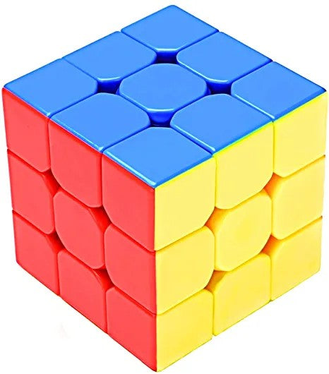 Combo Set of 3X3 & 4X4 Cube High Speed Stickerless Magic Cube Puzzle-Anti Stress for Adults and Kids
