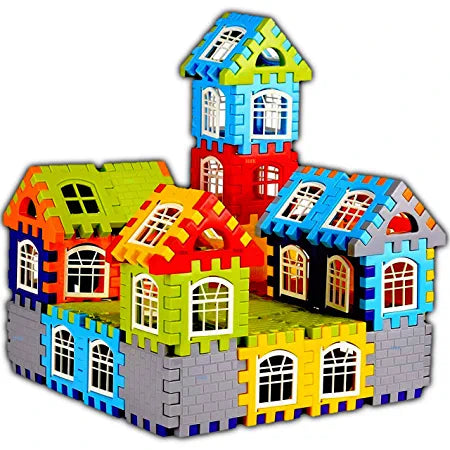 House building blocks toy deals
