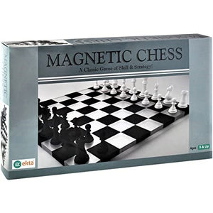 Magnetic Educational Chess Board Set with Folding Chess Board Travel Toys for Kids and Adults