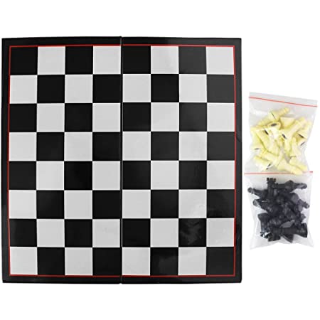 Magnetic Educational Chess Board Set with Folding Chess Board Travel Toys for Kids and Adults