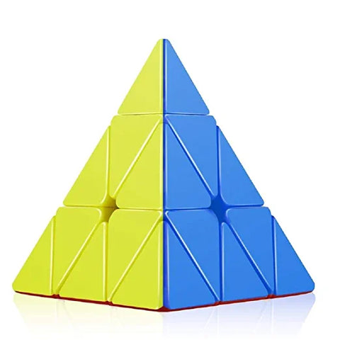 Pyramid Cube 3x3 High Speed Stickerless Triangle Pyramid Puzzle Cube