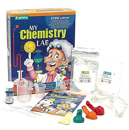 Chemistry Lab kit for Kids | STEM Learner | My Chemistry Lab (Learning & Educational DIY Activity Toy Kit, for Ages 6+ of Boys and Girls) (My Chemistry) Pack of 5