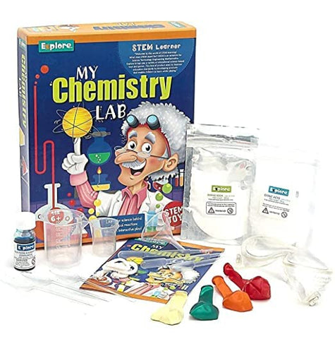 Chemistry Lab kit for Kids | STEM Learner | My Chemistry Lab (Learning & Educational DIY Activity Toy Kit, for Ages 6+ of Boys and Girls) (My Chemistry) Pack of 5
