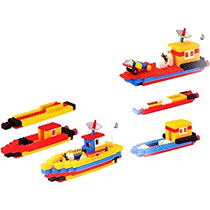 Aquamech Marine & Beach Set Play Toys, Block Game Set for Kids, Interlocking Block Set, Construction Blocks Toy