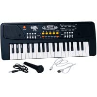 Portable Electronic Piano Keyboard for Kids with Microphone and USB Charging | Musical Piano for Kids