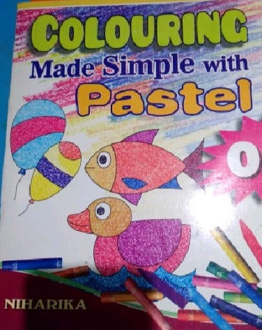 Coloring Made Simple with Pastel – A set of 5 drawing and coloring books for Kids from age 5 to 9 years