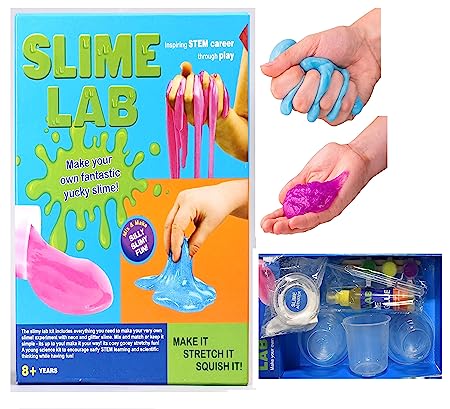 Slime Making DIY Kit for Kids, Make Your Own Fantastic Yucky Slime at ...