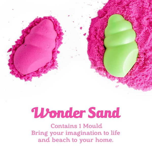 Wonder Sand 500g Smooth Sand for Kids with One Big Mold (Without Tray) (Pink Color) – for Kids