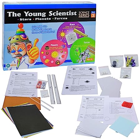 The Young Scientist Set – 3 Concepts – Stars, Planets and Forces Learn Science the Easy Way Out