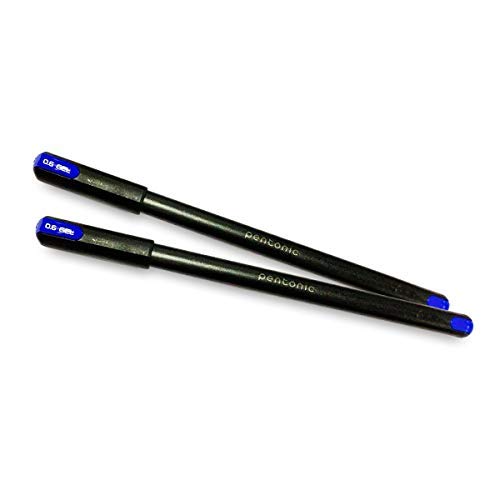 Pentonic Gel Pen (Pack of 10, Blue Ink)