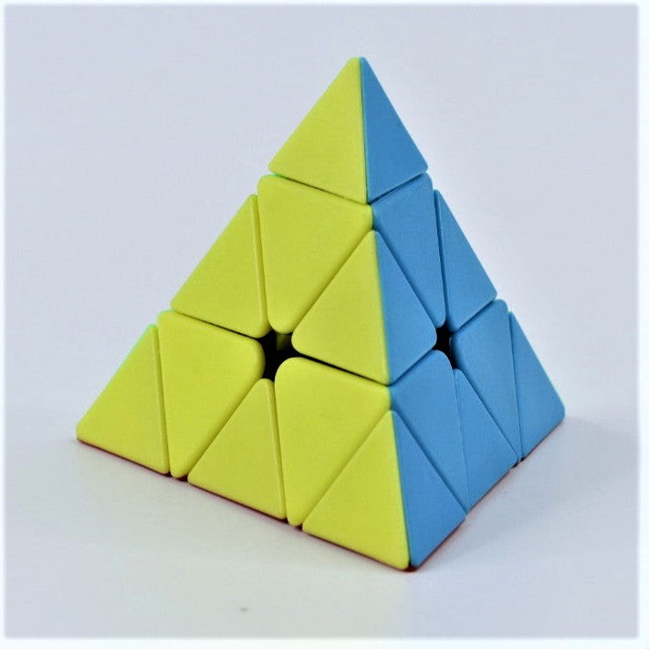 Pyramid Cube 3x3 High Speed Stickerless Triangle Pyramid Puzzle Cube ...
