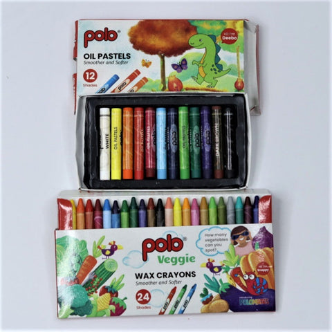 Polo Junior Kit – Drawing and Coloring Set for Kids - Boys and Girls