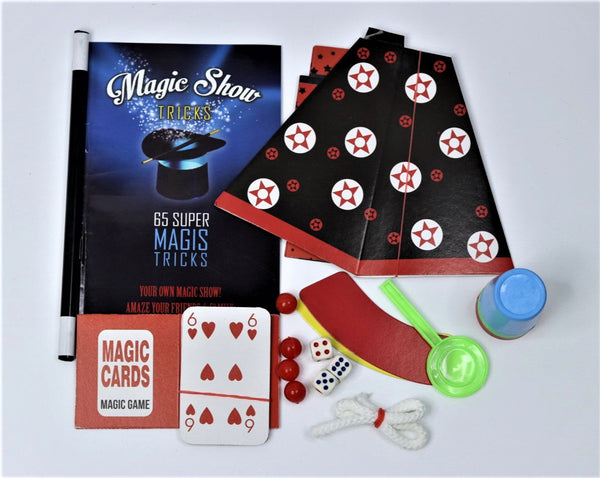 The Magic Show Kit - 65 Super Magic tricks with a Comprehensive Instruction manual