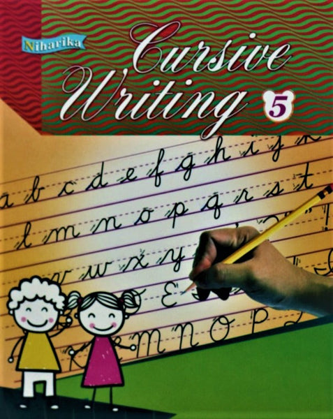 Cursive Writing 5 Books Pack - Capital Letters, Small Letters, Joining Letters, Words, Sentences - Handwriting Practice Books for Age 5-11 years (Set of 5 Books) Paperback